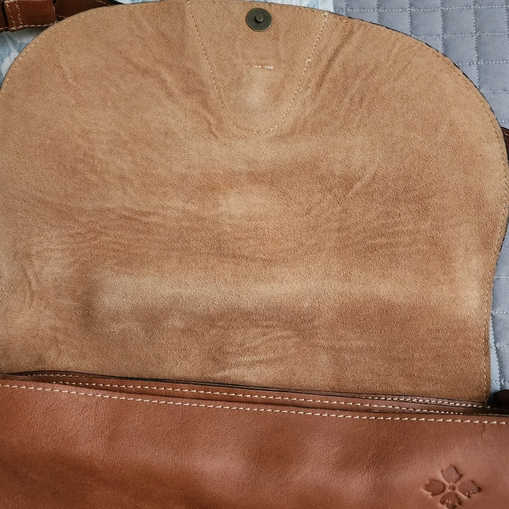 PATRICIA NASH MESSENGER SATCHEL BAG